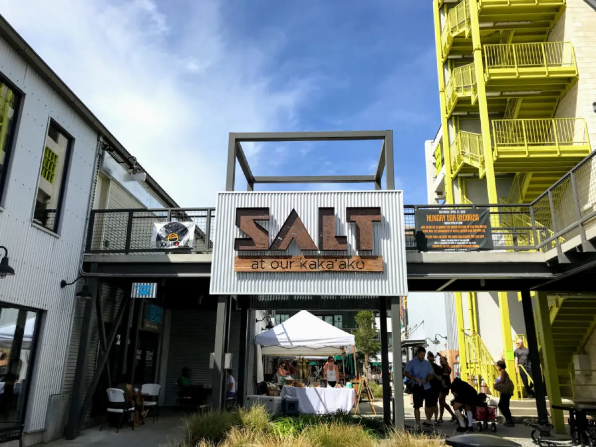 Visit Salt at our Kakaako with LeaLea Trolley hop-on hop-off Trolley in Honolulu