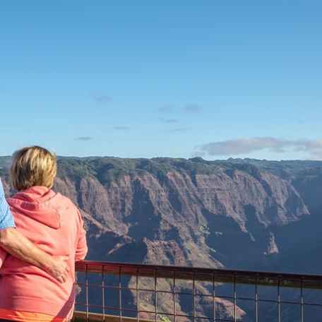 Waimea Canyon couple