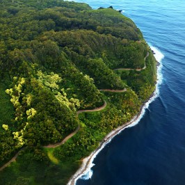 road to hana aerial