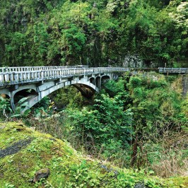 road to hana bridge