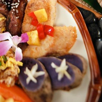 Traditional Luau Food