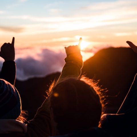 PolyAd - Haleakala group shaka