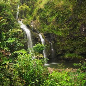 PolyAd - Hana Waterfall