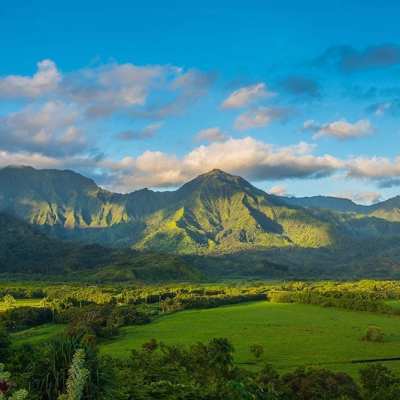 PolyAd - Hanalei Valley Mountains