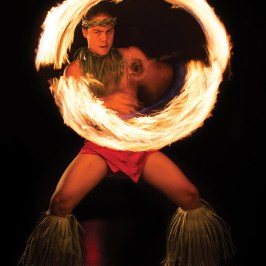 michael jackson with hula dancers