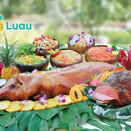 luau pig no people