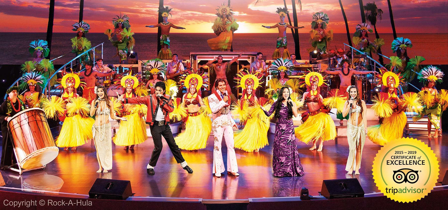 Rock-A-Hula: Waikiki's Biggest Show & Dinner | LeaLea Tours