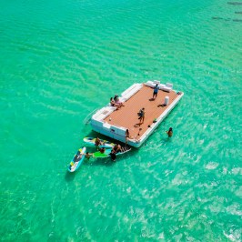 water next to the ocean