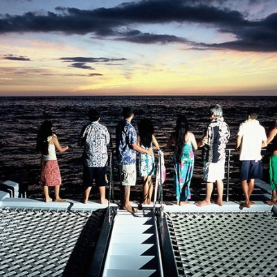ocean joy cruises - group sunset
