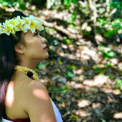 a woman wearing a hat