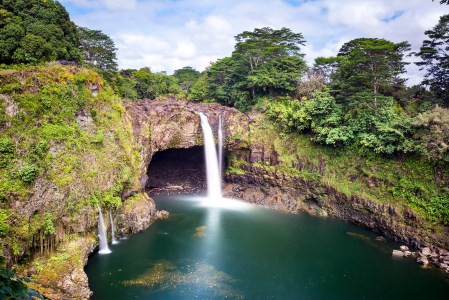 Rainbow Falls Hawaii