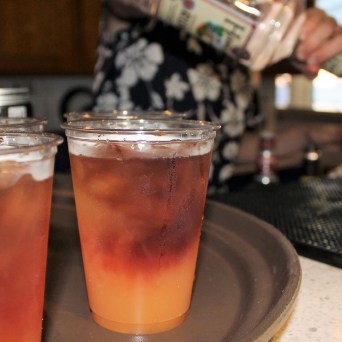 a glass of beer on a table