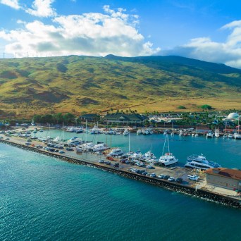 a large body of water