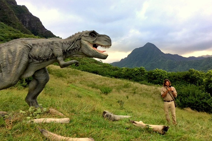 kualoa ranch dinosaur