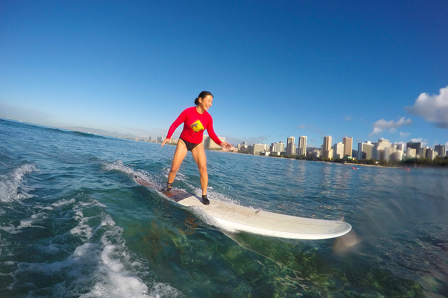 surfing lesson blog post