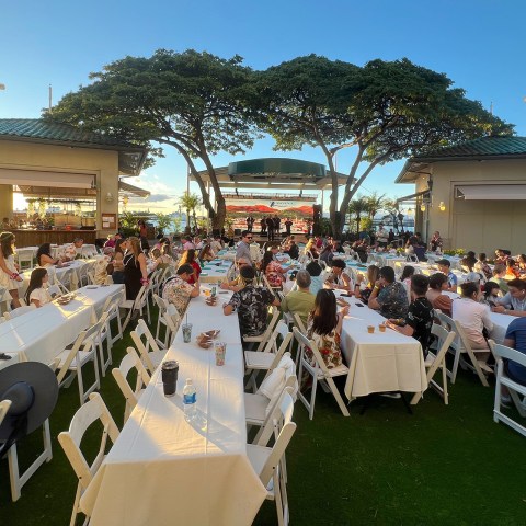 ka moana luau - seating