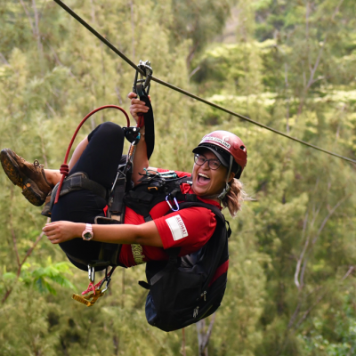 koloa zipline tour cannonball