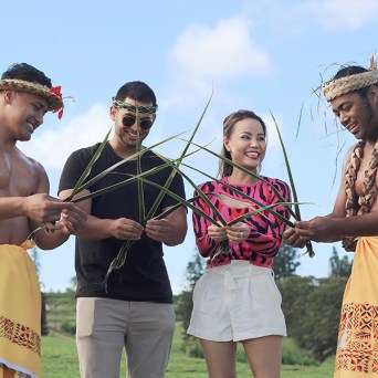 Mauka Warriors Activities - Hat Making