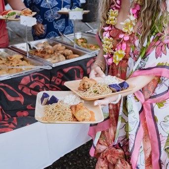 Mauka Warriors Food - Buffet Line 03