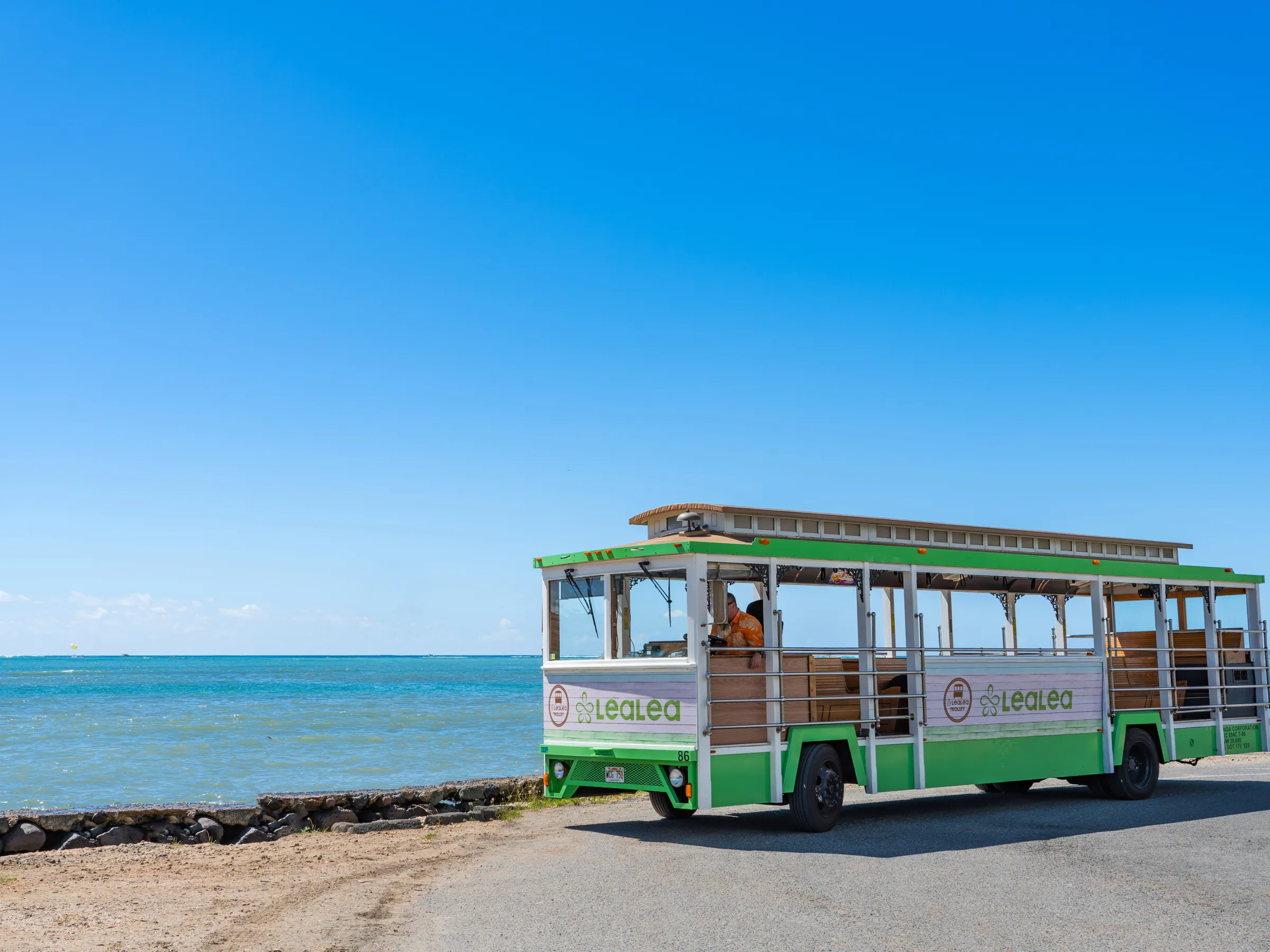 LeaLea Trolley Hop-on hop-off in/around Waikiki and Beyond! Explore Oahu