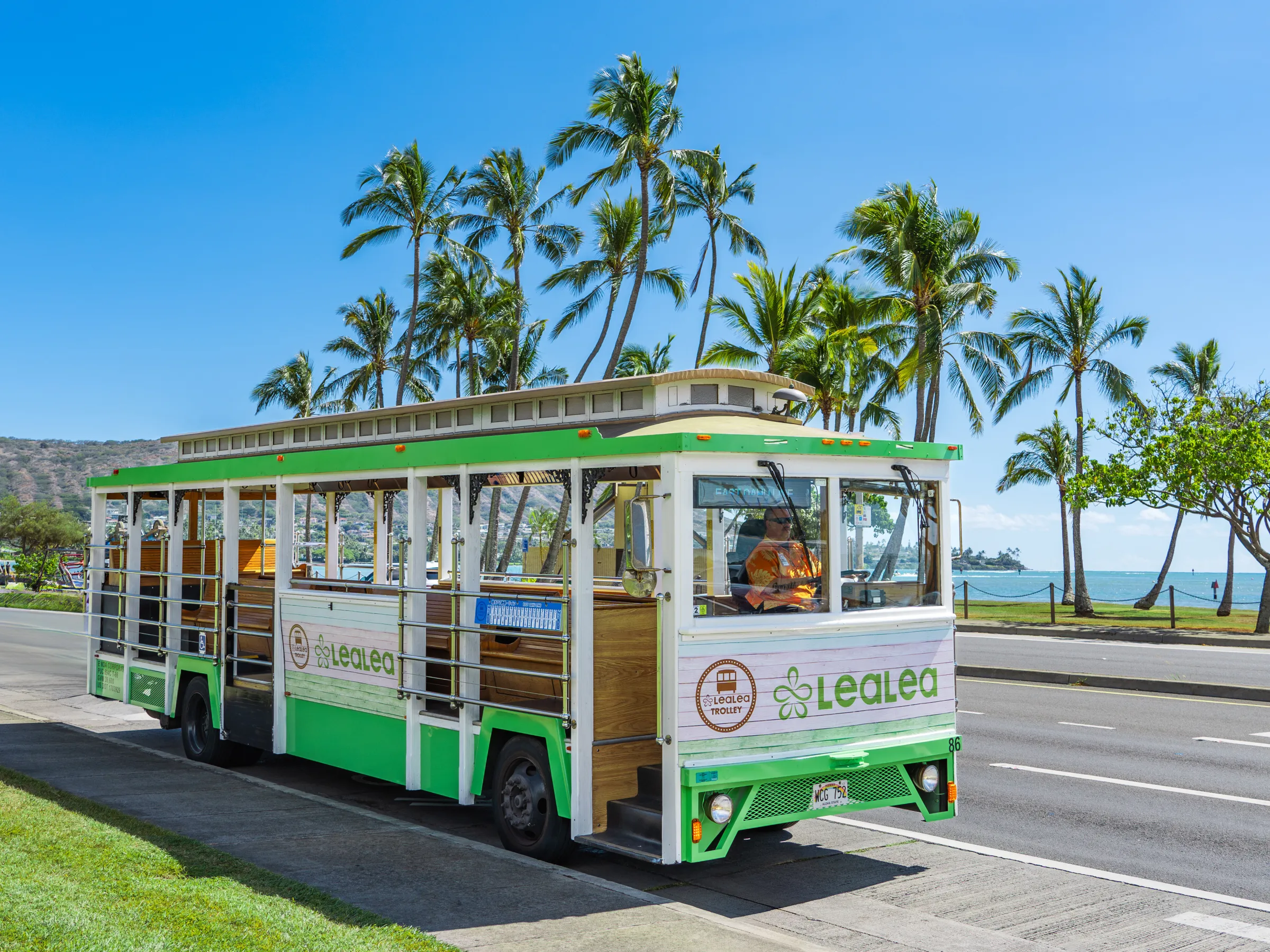 LeaLea Trolley Hop-on hop-off in/around Waikiki and Beyond! Explore Oahu