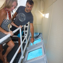 a person sitting in a chair