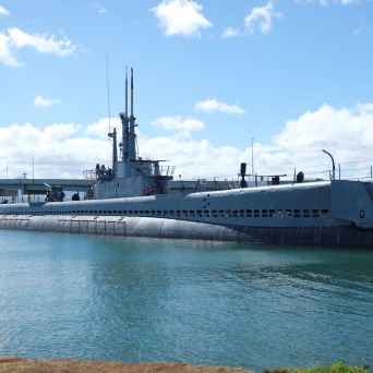a large ship in a body of water