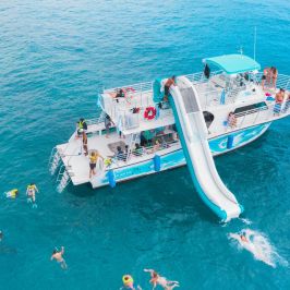 a boat on a body of water