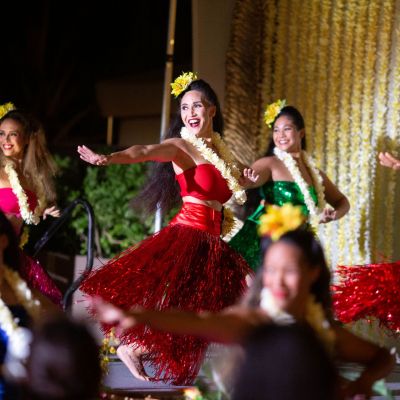 a group of people wearing costumes