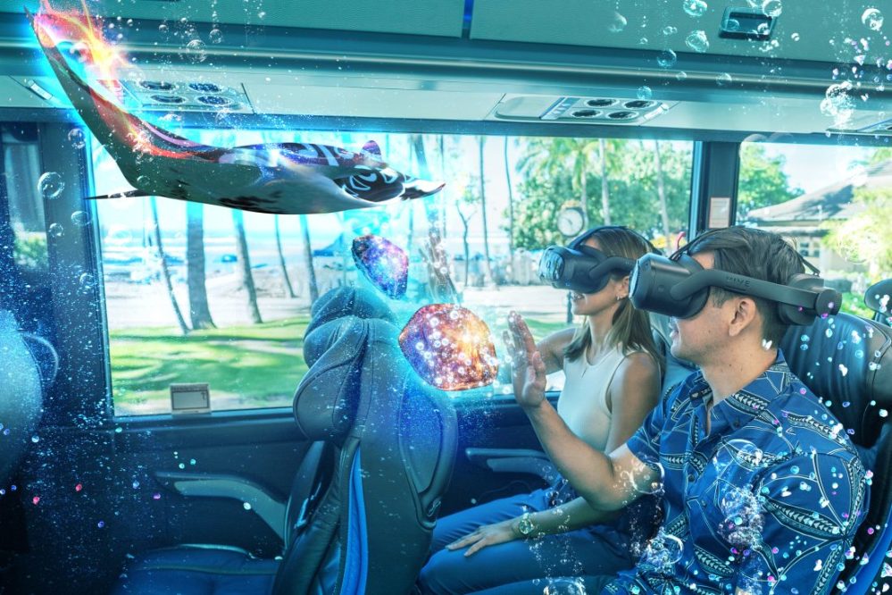 Passengers Experiencing ExploreRide