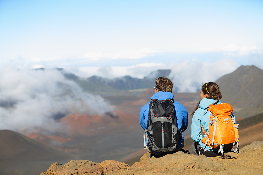 Haleakala Summit Hikers