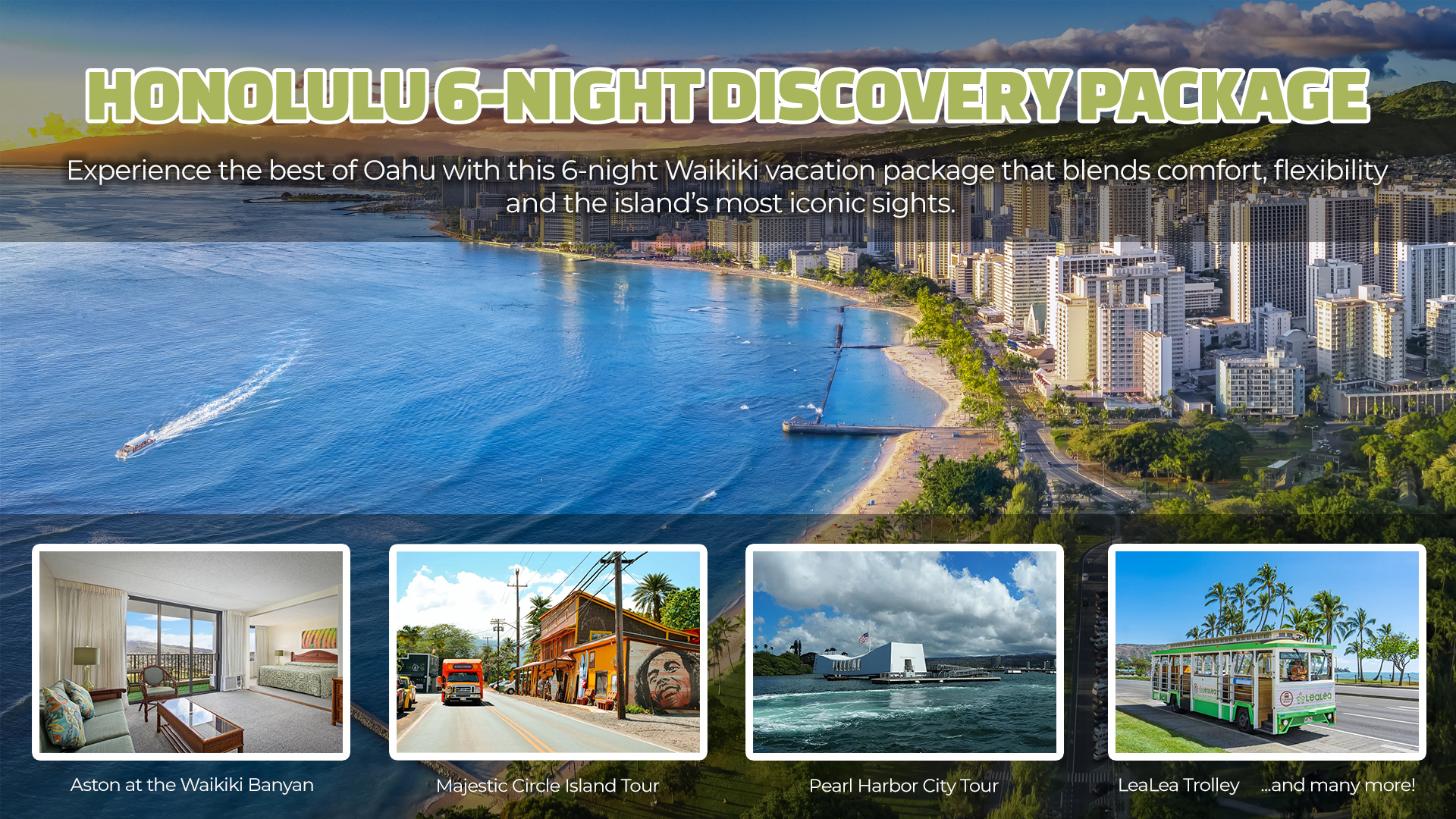 Honolulu 6-Night Discovery Package