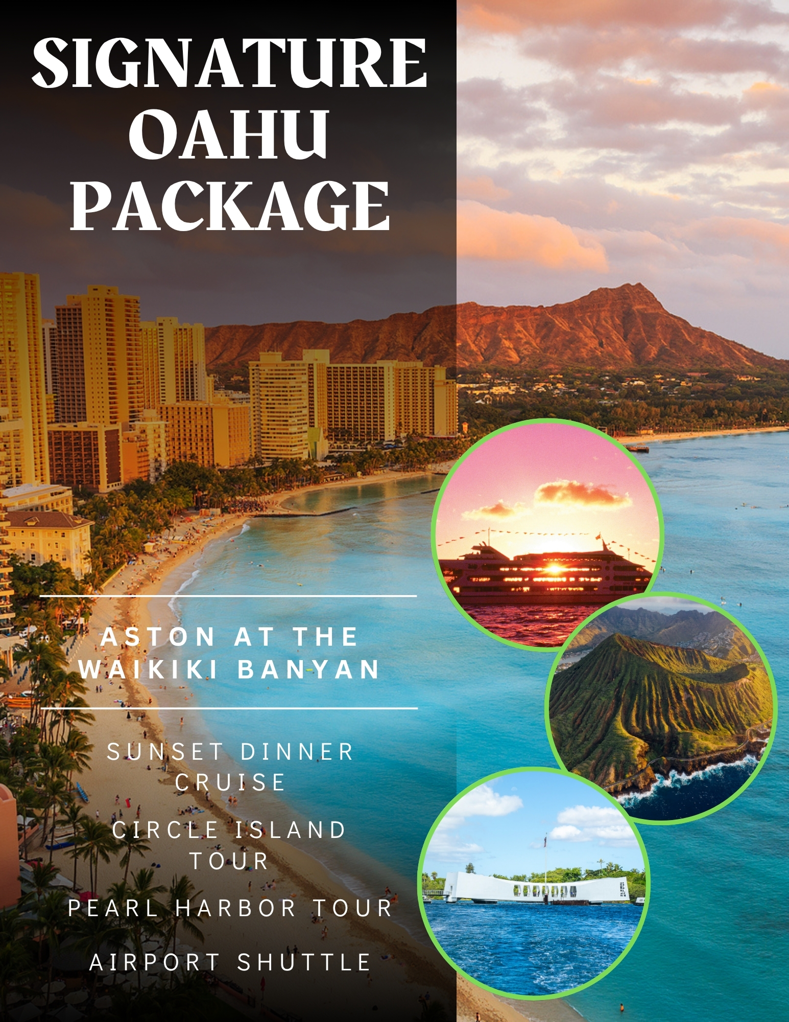 oahu signature package with images
