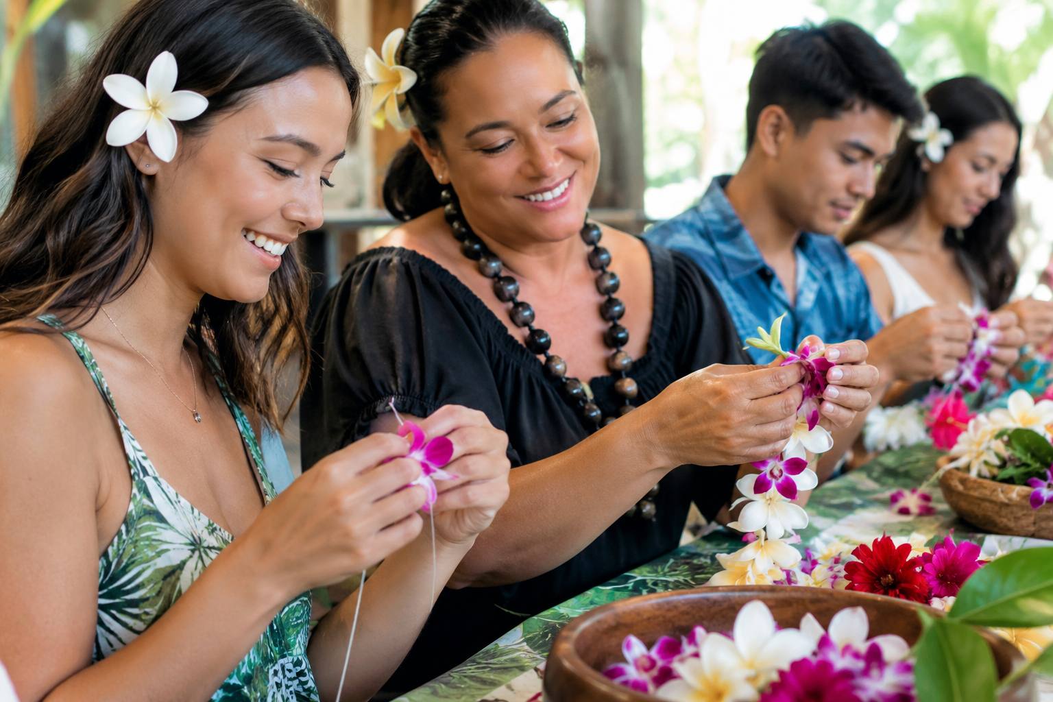 Lei Making